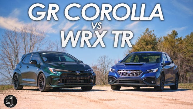 Subaru WRX TR Is No Match For The Toyota GR Corolla Unless You Want A Comfortable Daily Driver