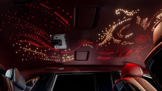 Why Doesn't Your Car Have A Headliner With Illuminated Dragons On It?