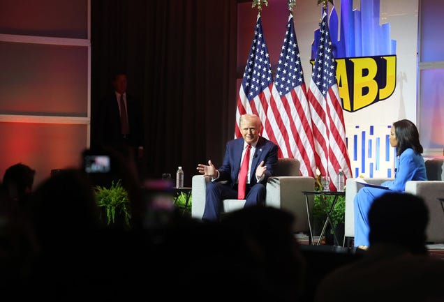 Did Black Journalists Get Played by Inviting Trump to Its NABJ Convention in Chicago?