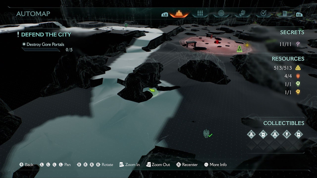 A screenshot of the lion site map shows.
