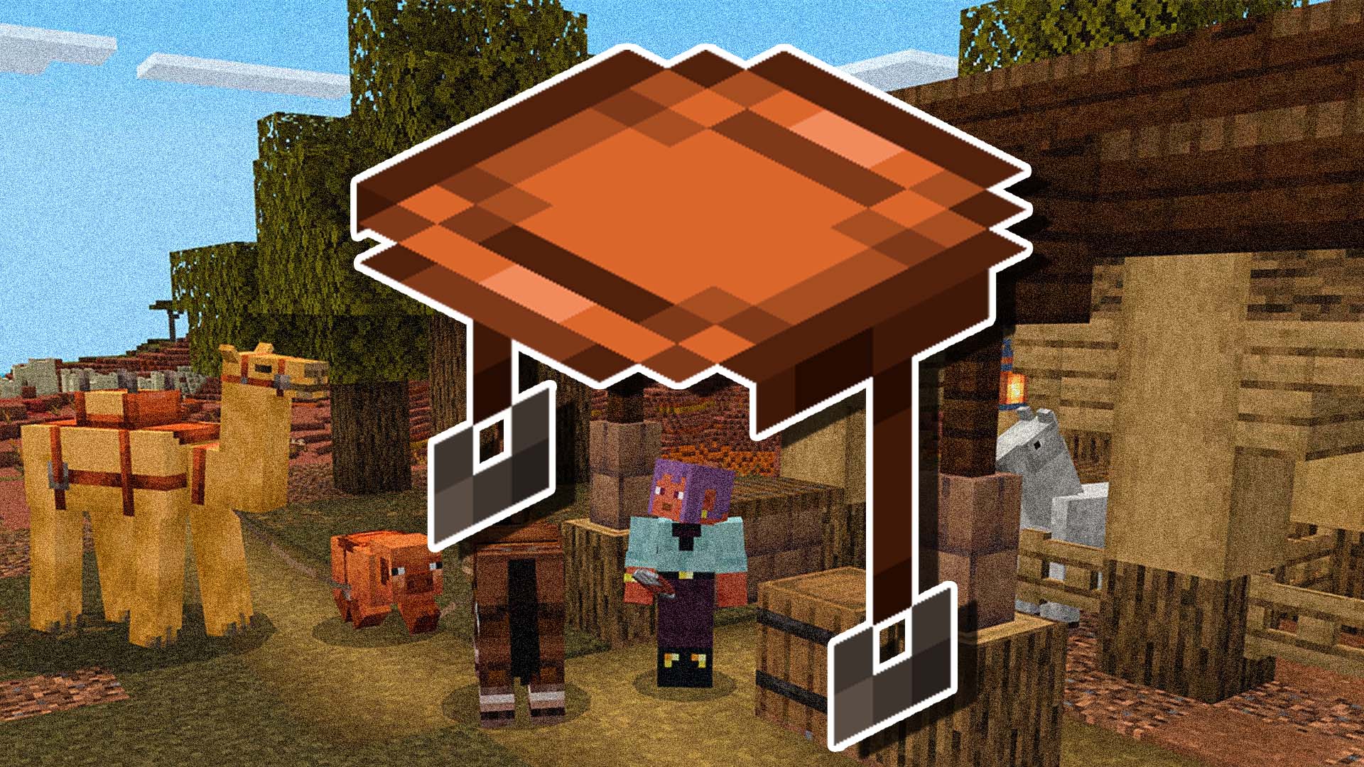 A picture of an article entitled Minecraft will soon allow you to formulate the saddle after 15 years of adding it to the game