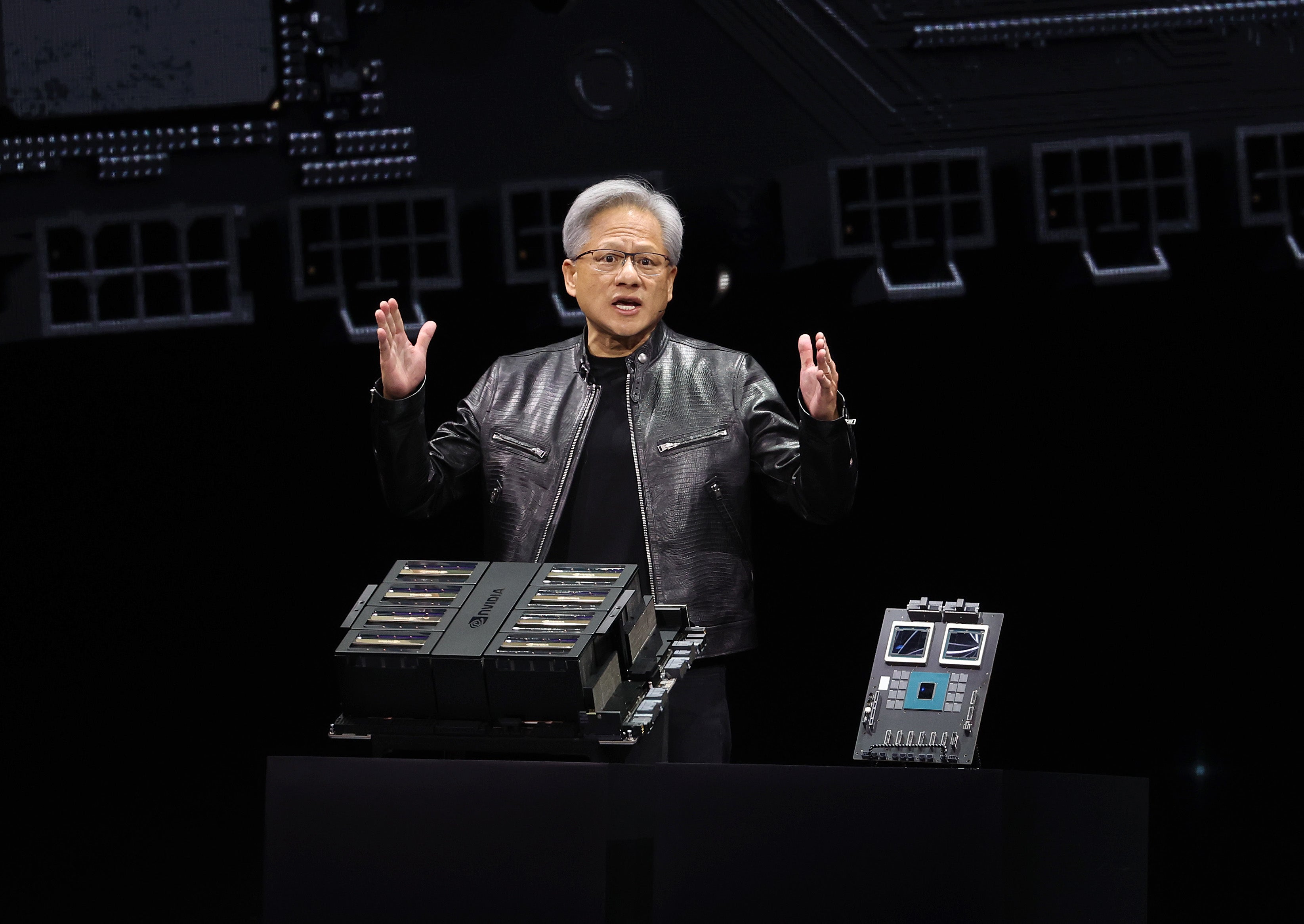 Image for Nvidia's stock slips ahead of Jensen Huang's GTC keynote