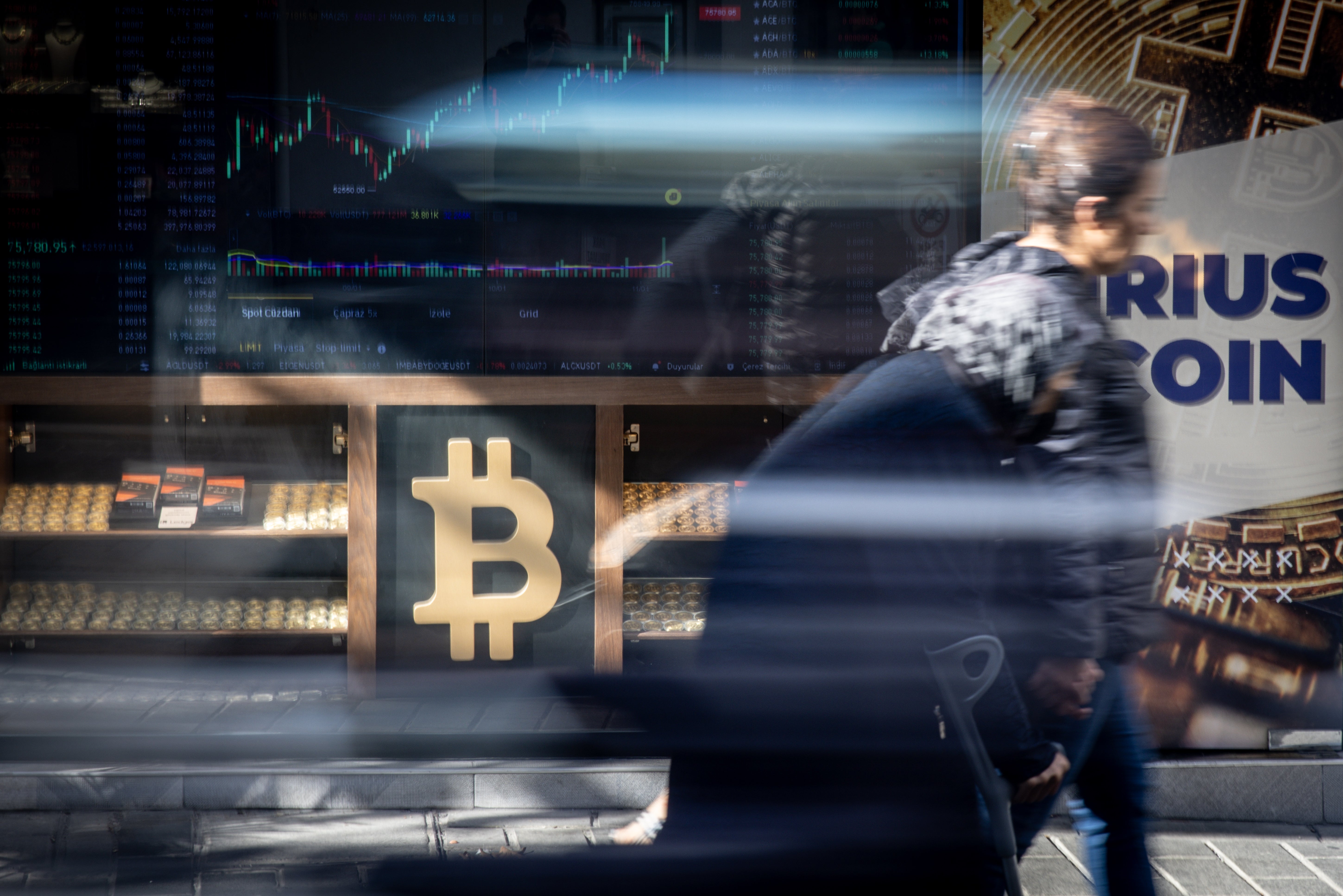 Image for Bitcoin tops $100,000 and Ethereum surges in banner week for crypto