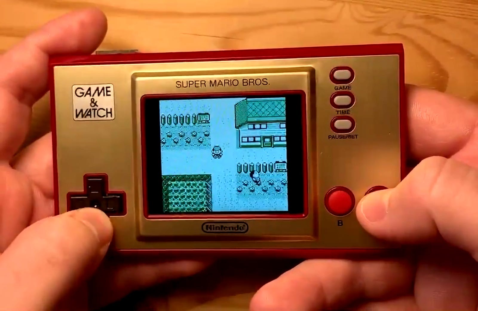 The Super Mario Bros. Game & Watch Can Now Run Pokémon, Zelda And