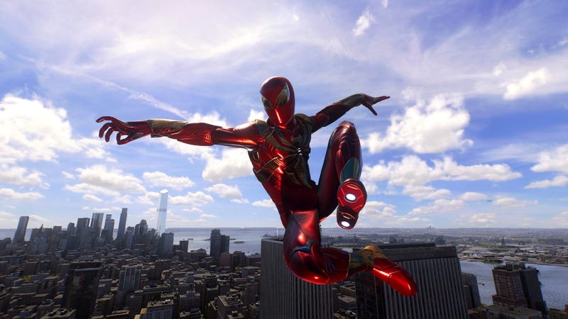 Classic Hooded Scarlet Spider MOD at Marvel's Spider-Man