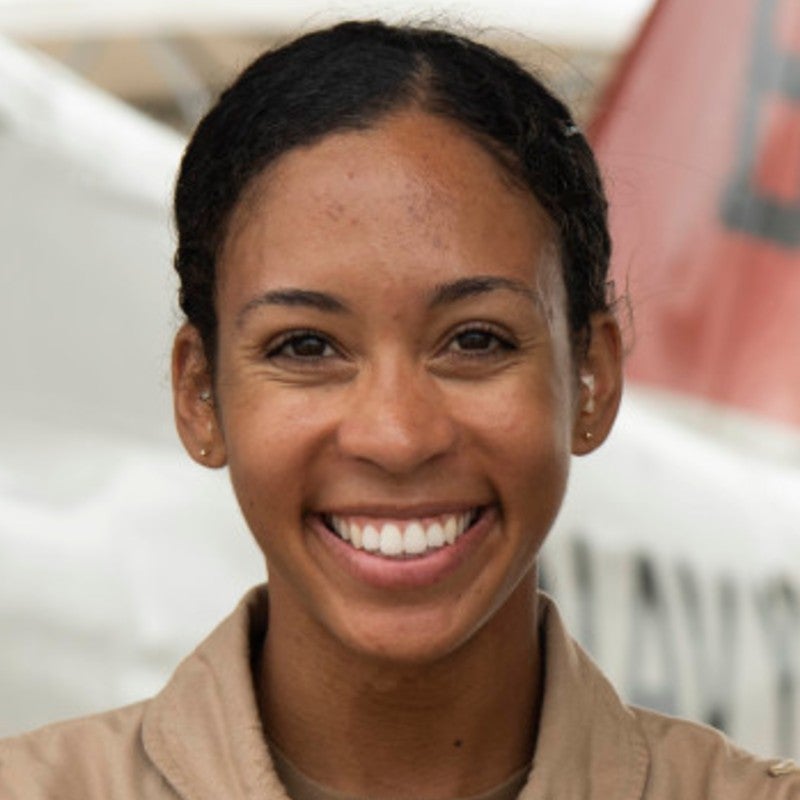 Swegle becomes Navy's first Black female tactical jet pilot; Reid to host  weeknight show on MSNBC